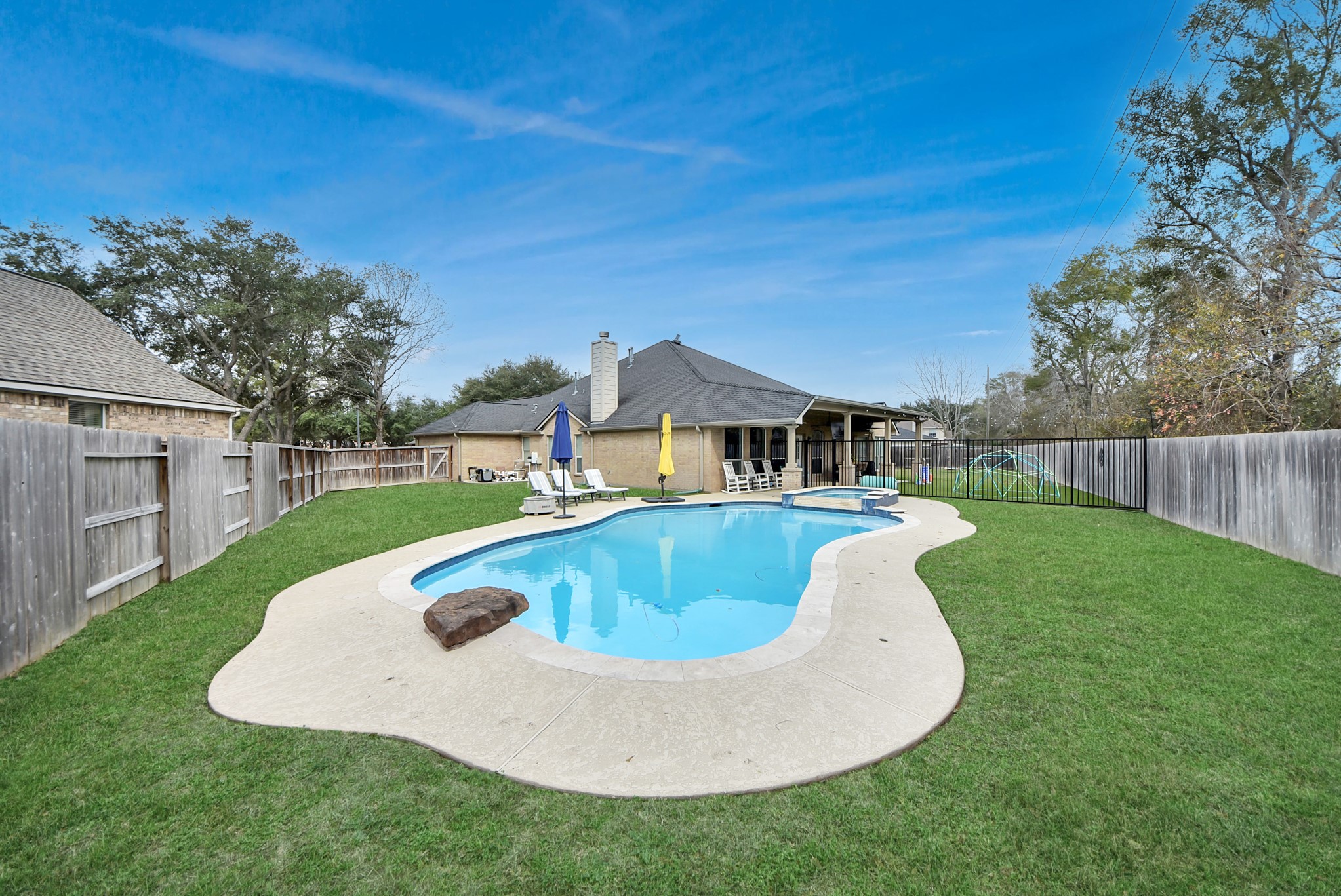1910 Fox Path Court Katy, TX 77494 - Photo 26 of 29 a view of outdoor space yard and house
