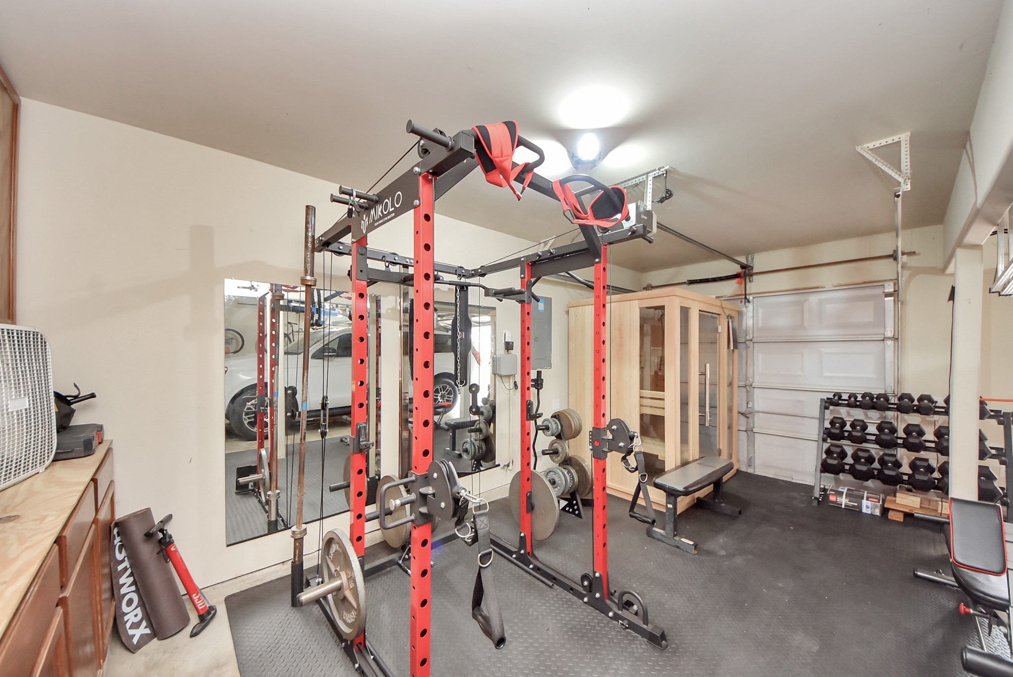 1910 Fox Path Court Katy, TX 77494 - Photo 29 of 29 a view of a room with gym equipment