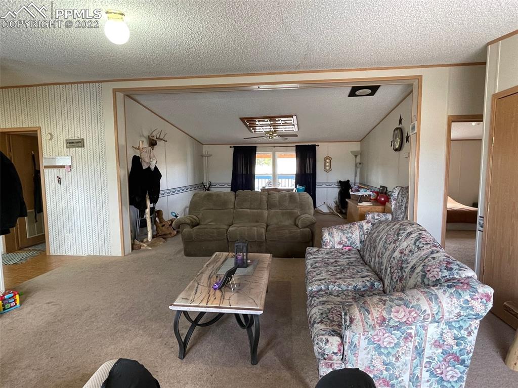 1526 R Path Cotopaxi, CO 81223 - Photo 6 of 30 a living room with furniture and a flat screen tv