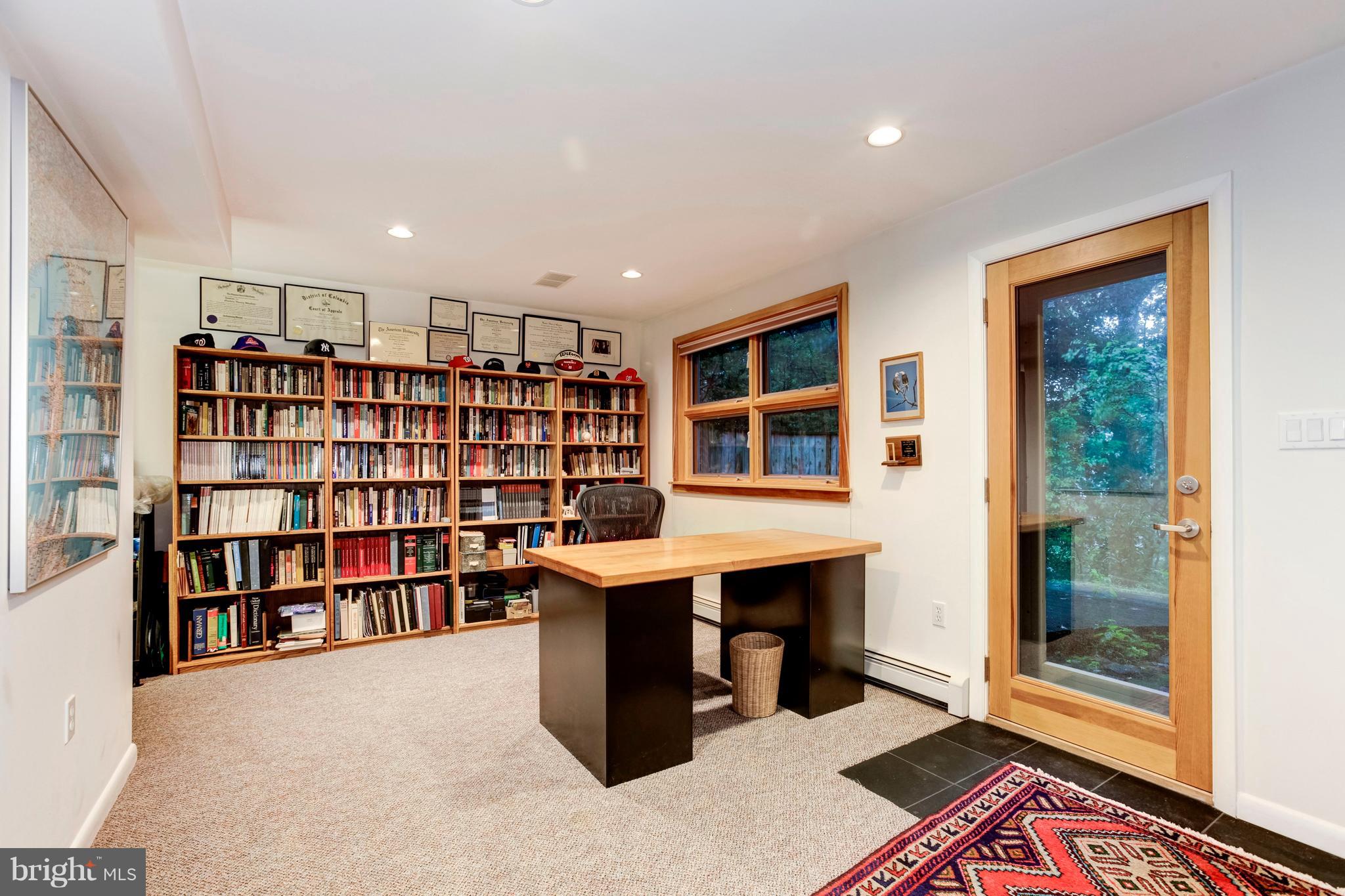 3309 Brooklawn Terrace Chevy Chase, MD 20815 - Photo 18 of 25 Lower Level Office Area