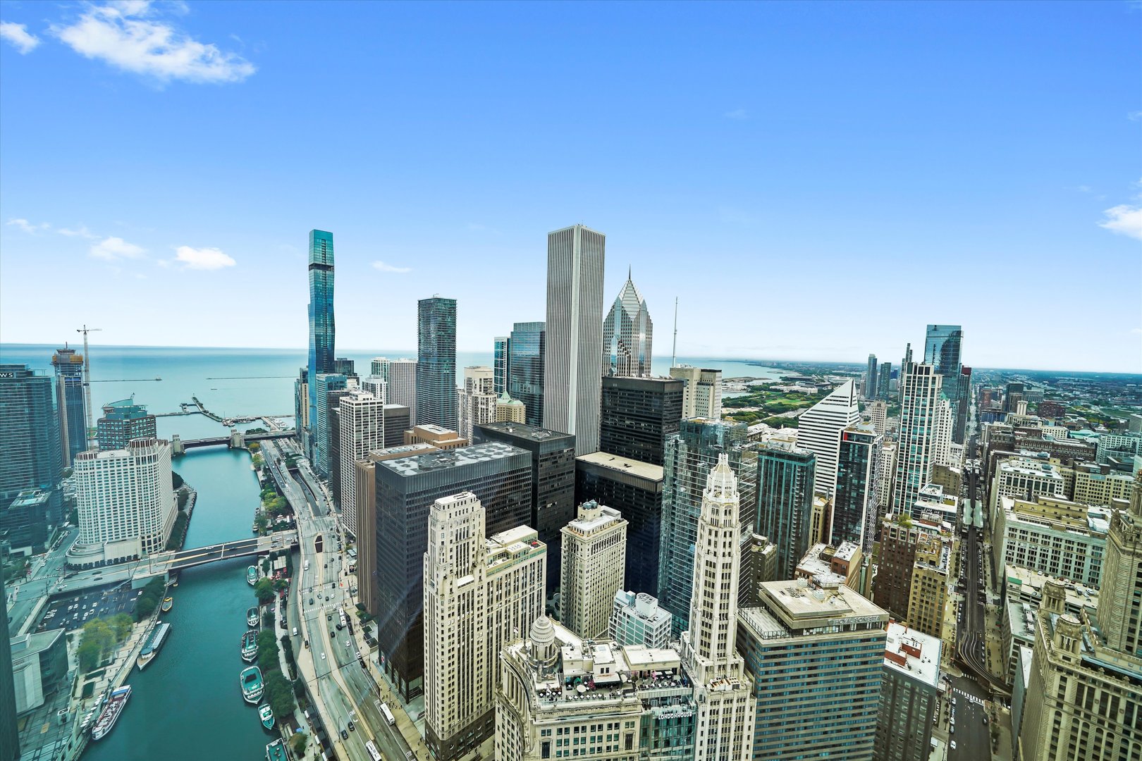 401 North Wabash Avenue, Unit 49I Chicago, IL 60611 - Photo 15 of 16 a view of a city with tall buildings