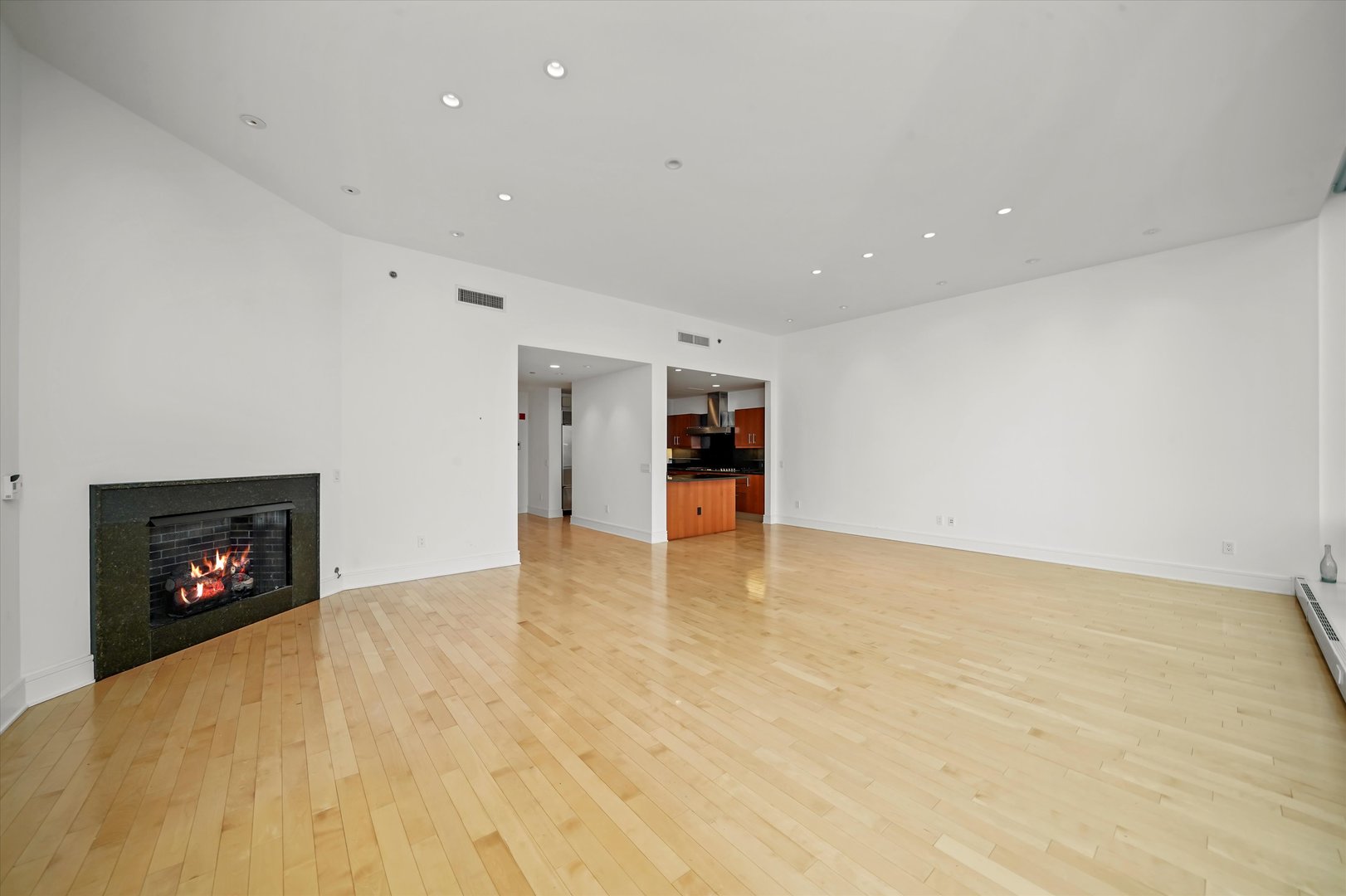 401 North Wabash Avenue, Unit 49I Chicago, IL 60611 - Photo 5 of 16 a view of an empty room with a fireplace