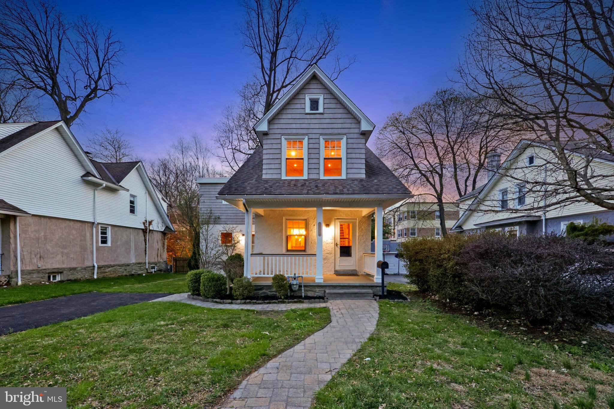 522 Dudley Avenue Narberth, PA 19072 - Photo 38 of 40 a front view of house with yard and green space