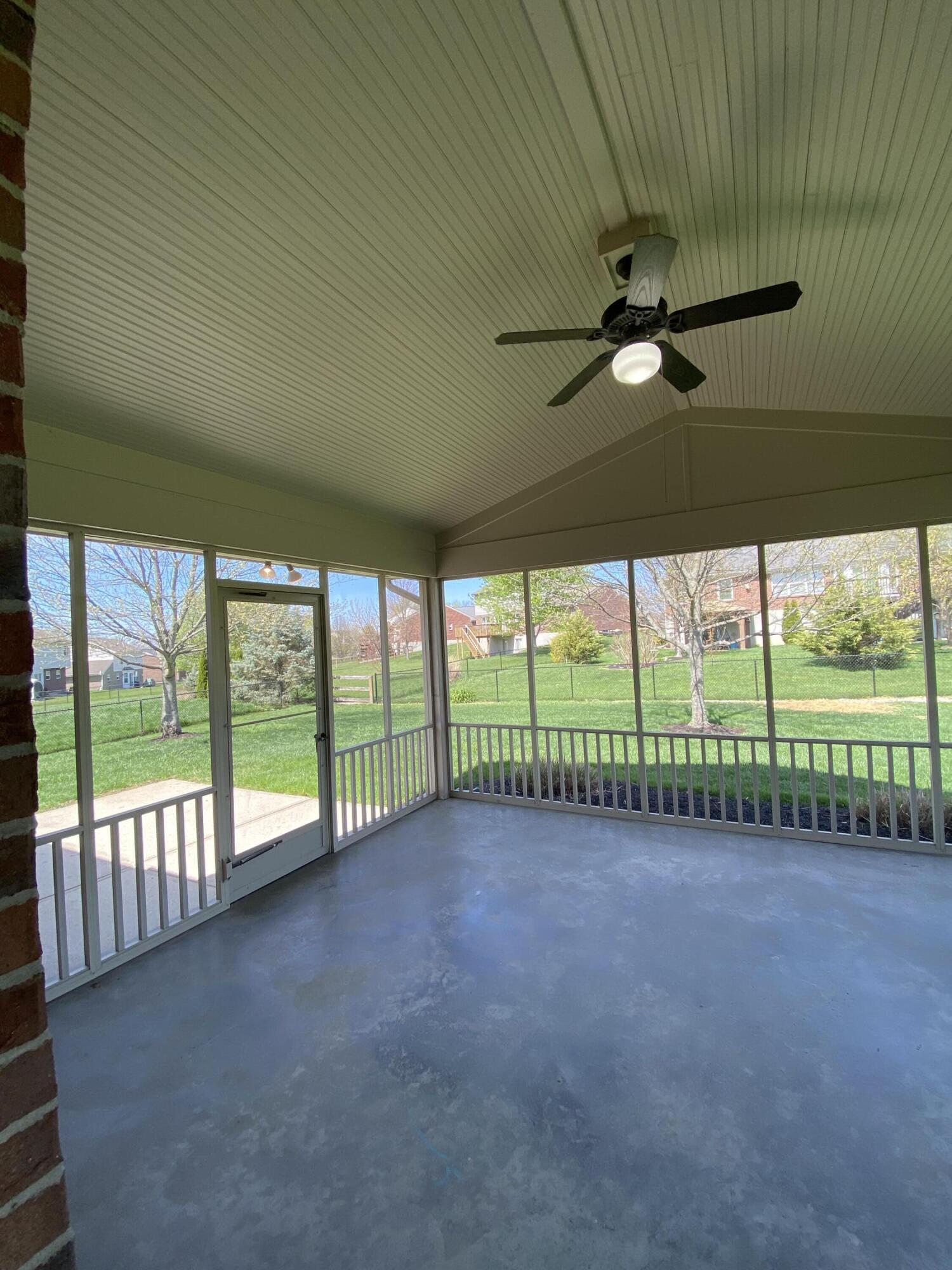 8964 Richmond Road Union, KY 41091 - Photo 39 of 48 Screened porch with upgraded bead board ceiling, fan, and light.