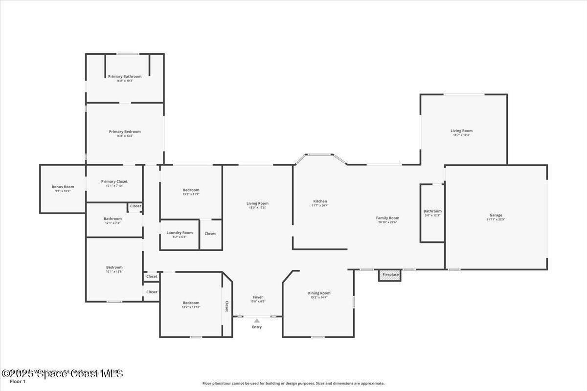 5685 Lake Washington Road Melbourne, FL 32934 - Photo 62 of 62 a picture of floor plan