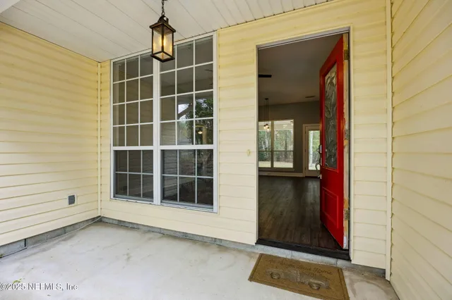 a view of an entryway