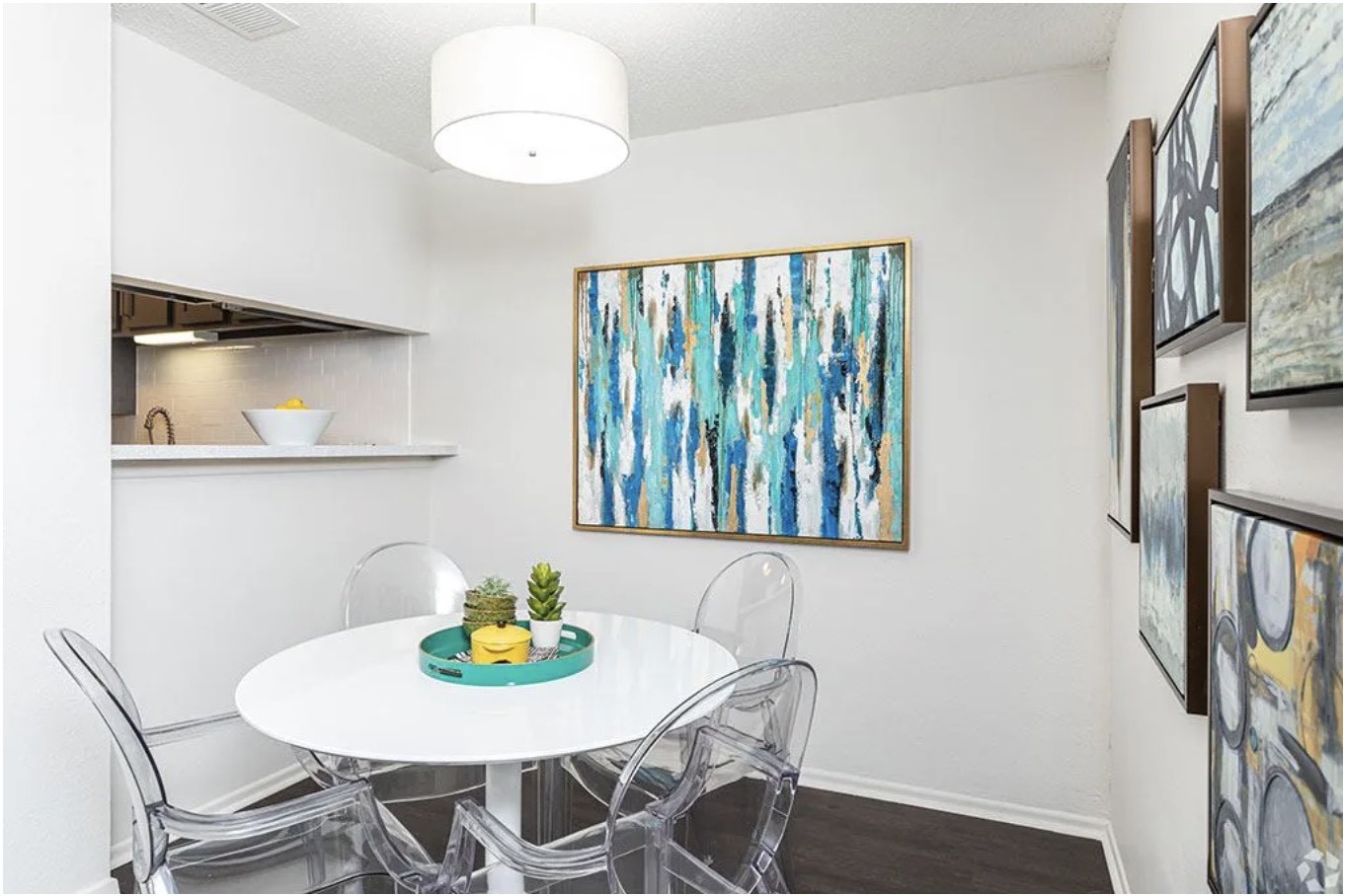 2170 Thousand Oaks Drive, Unit 1223Q San Antonio, TX 78232 - Photo 7 of 36 a view of a dining room with furniture and window