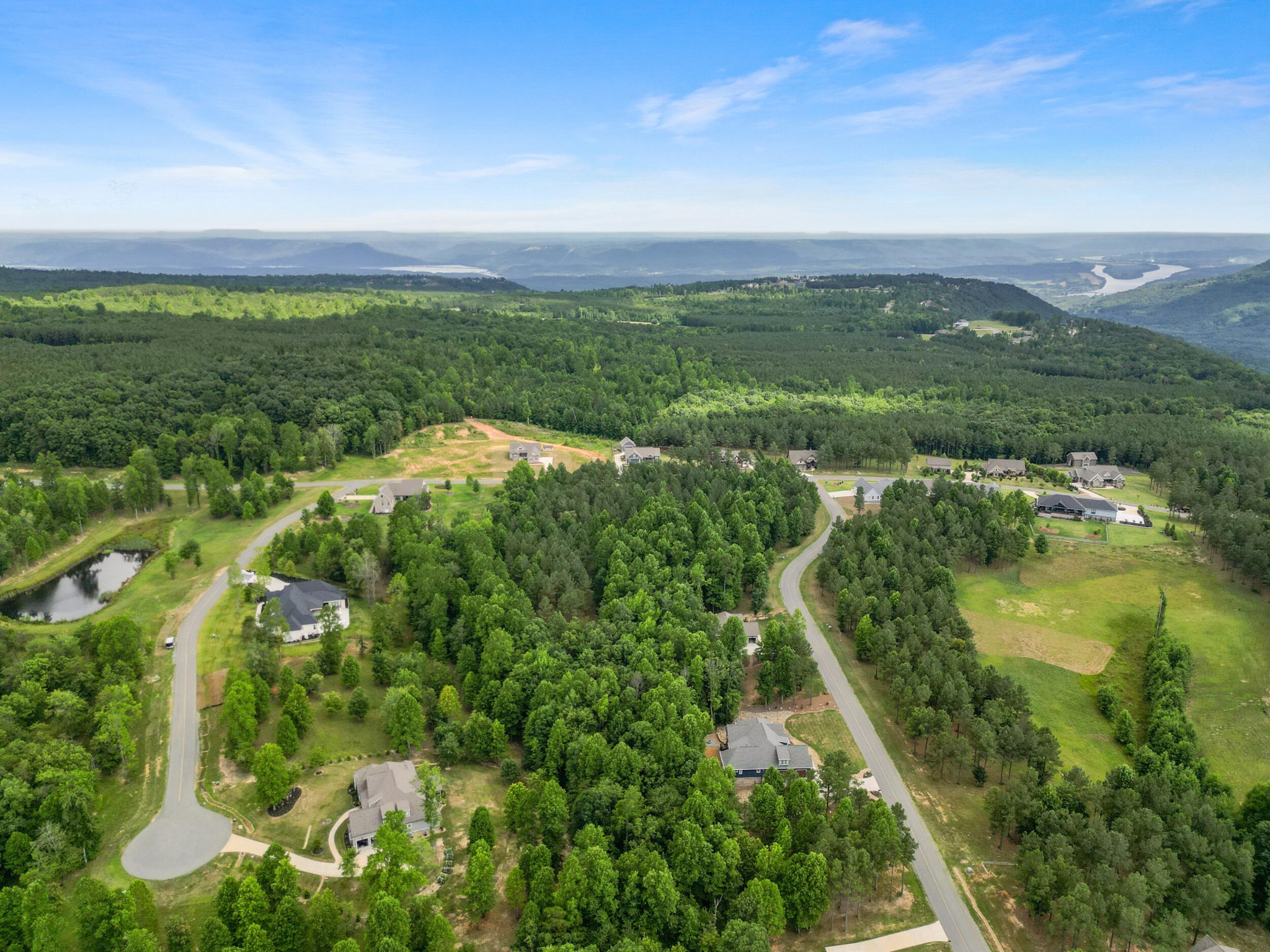 1711 Raulston Fls Road Jasper, TN 37347 - Photo 14 of 29 an aerial view of residential houses with outdoor space and trees