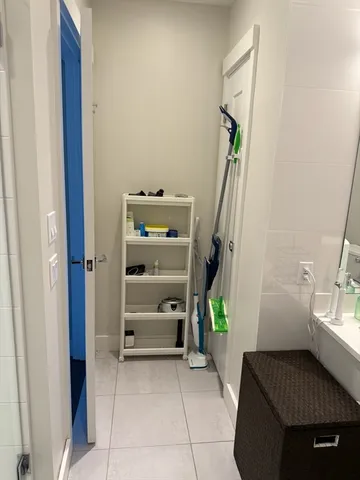 a view of walk in closet