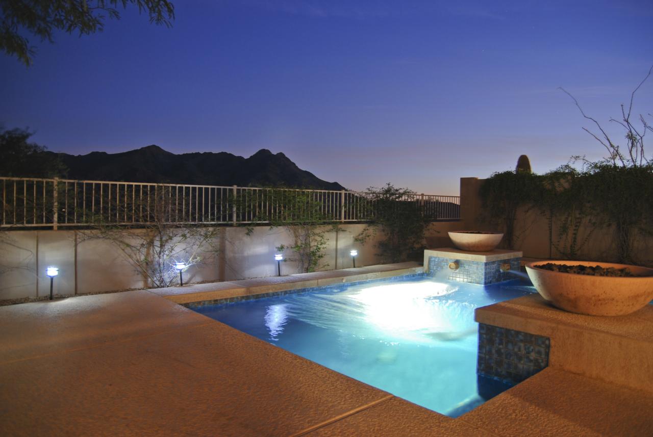 11523 East Ranch Gate Road, Unit 61 Scottsdale, AZ 85255 - Photo 1 of 8 Midnight Swim