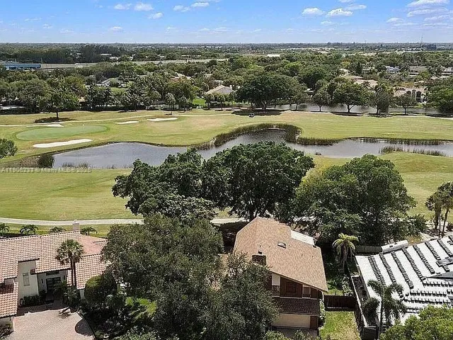 a view of an ocean and city