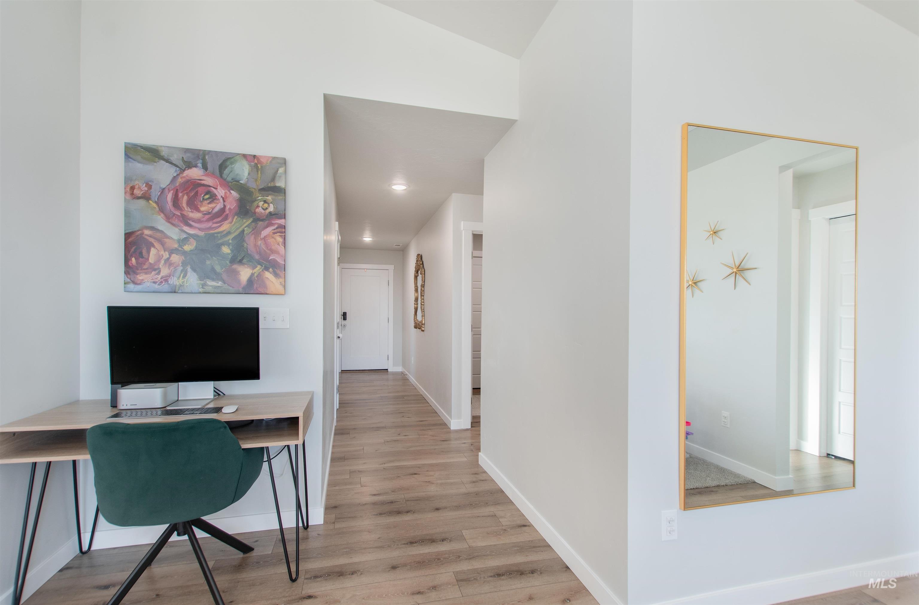 11289 West Langit Street Star, ID 83669 - Photo 24 of 33 Office with light wood finished floors and recessed lighting