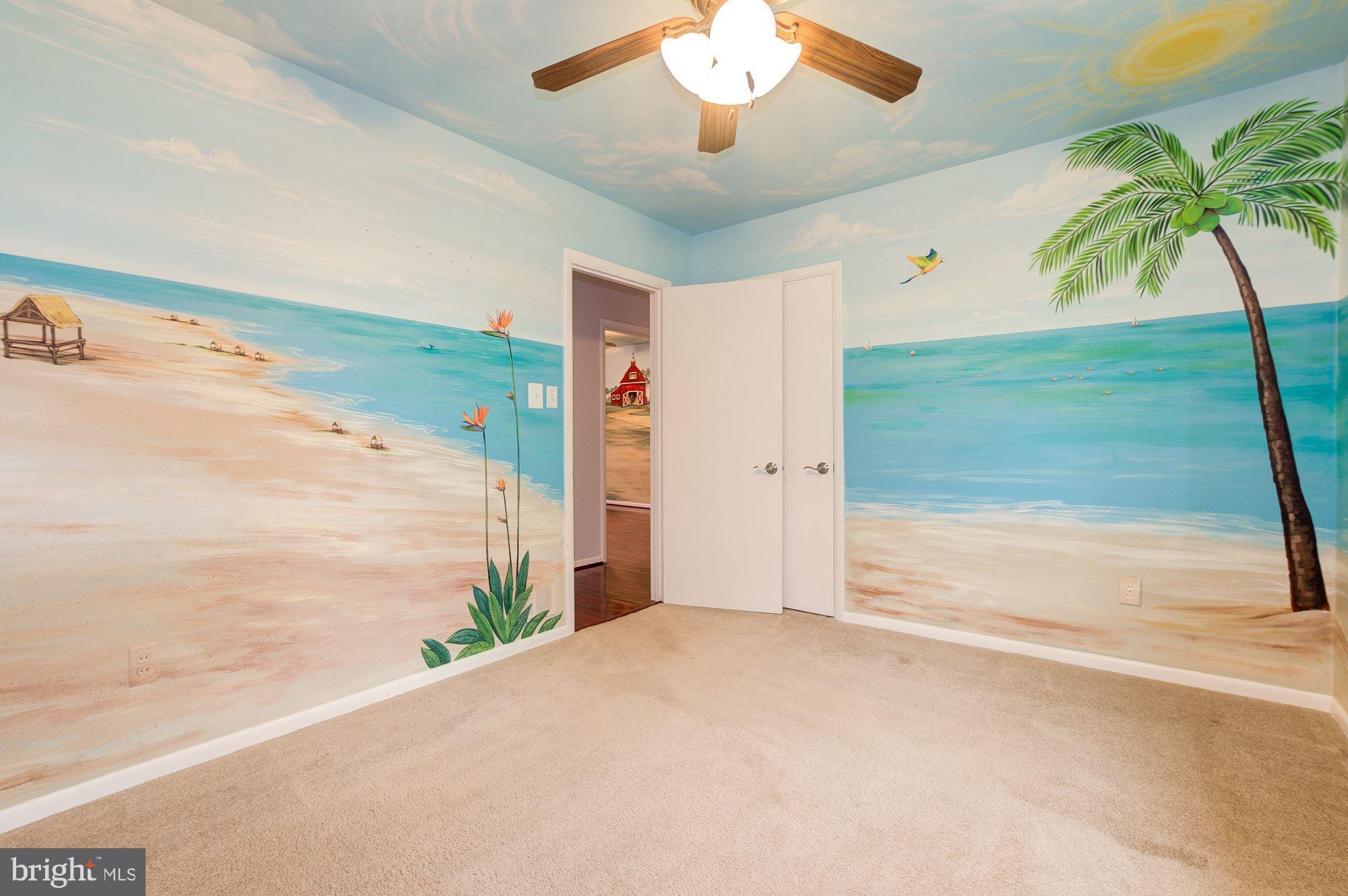 12825 Jingle Lane Silver Spring, MD 20906 - Photo 16 of 29 Bedroom #3 with custom paint work.
