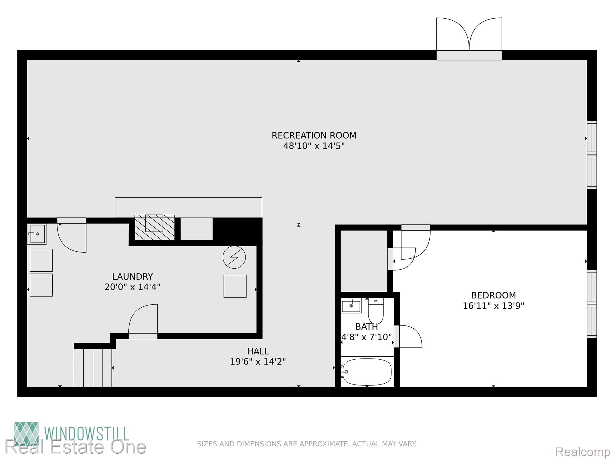 3333 Cullen Road Howell, MI 48855 - Photo 37 of 37 3333 Cullen Rd Lower Level Floor Plan