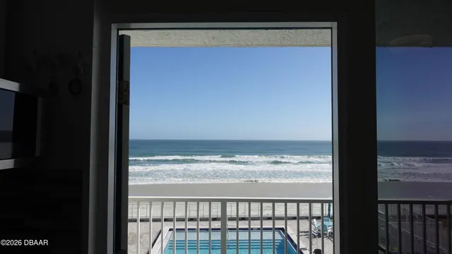 a view of a swimming pool