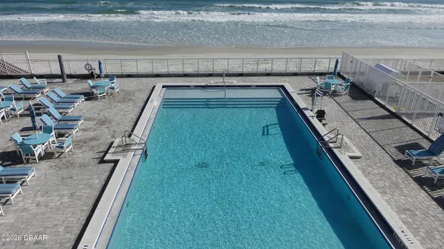 a view of beach and ocean