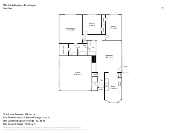 $1,885 | 7204 Harris Meadows Drive, Arlington, TX 76002