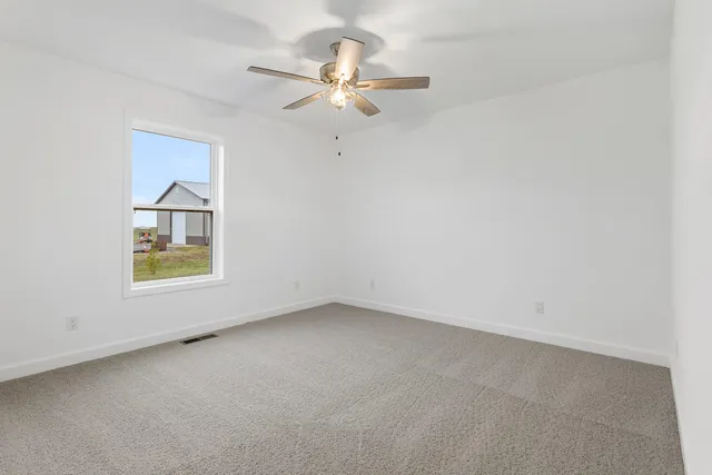 a view of room with window