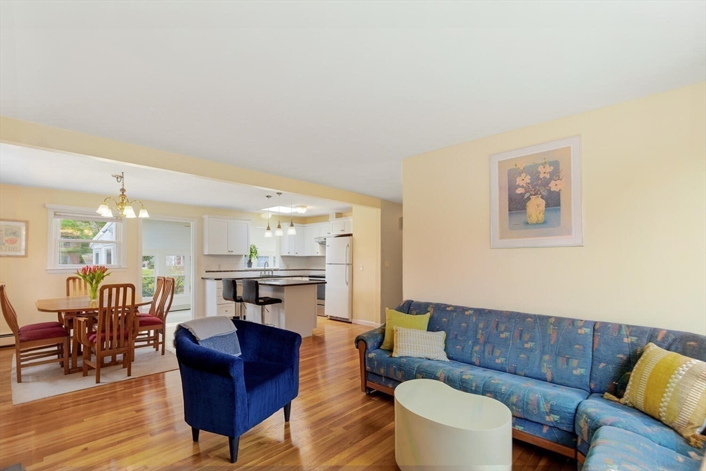 46 Plum Street Hamilton, MA 01982 - Photo 5 of 23 a living room with furniture and kitchen view