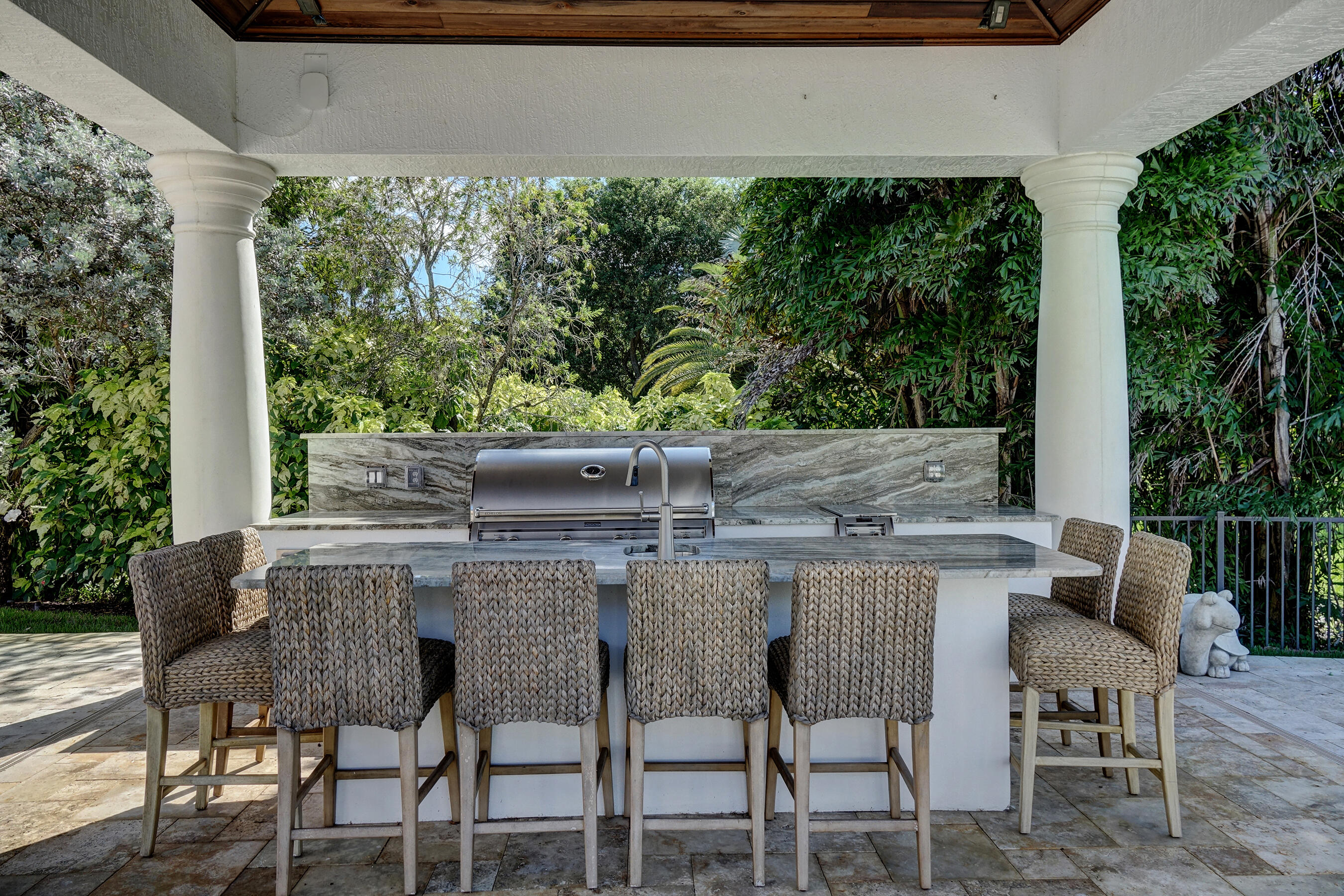 2690 Northwest Collins Cove Road Stuart, FL 34994 - Photo 4 of 78 a view of an outdoor space with furniture and garden view