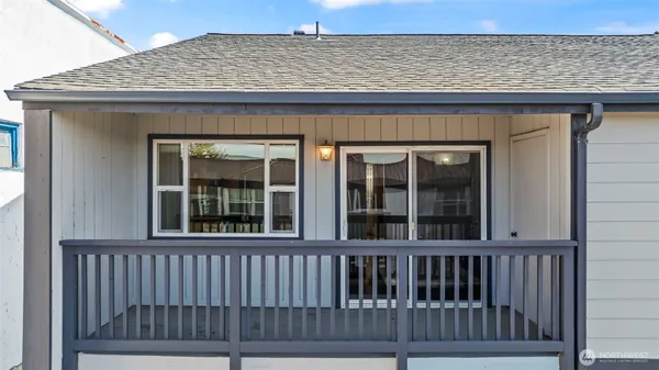 a view of a roof deck