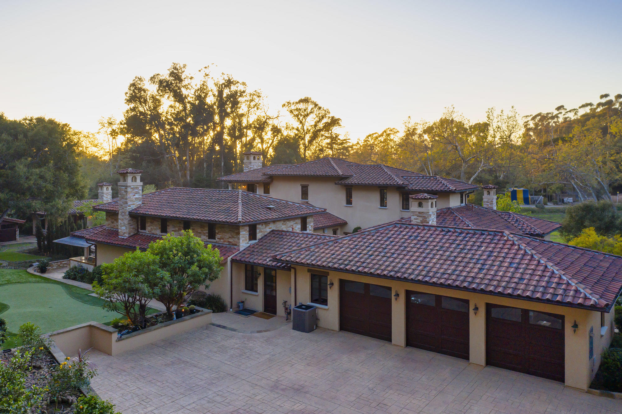2020 Creekside Road Montecito, CA 93108 - Photo 24 of 29 Oversized 3 car garage