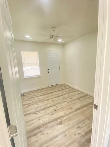 a view of empty room