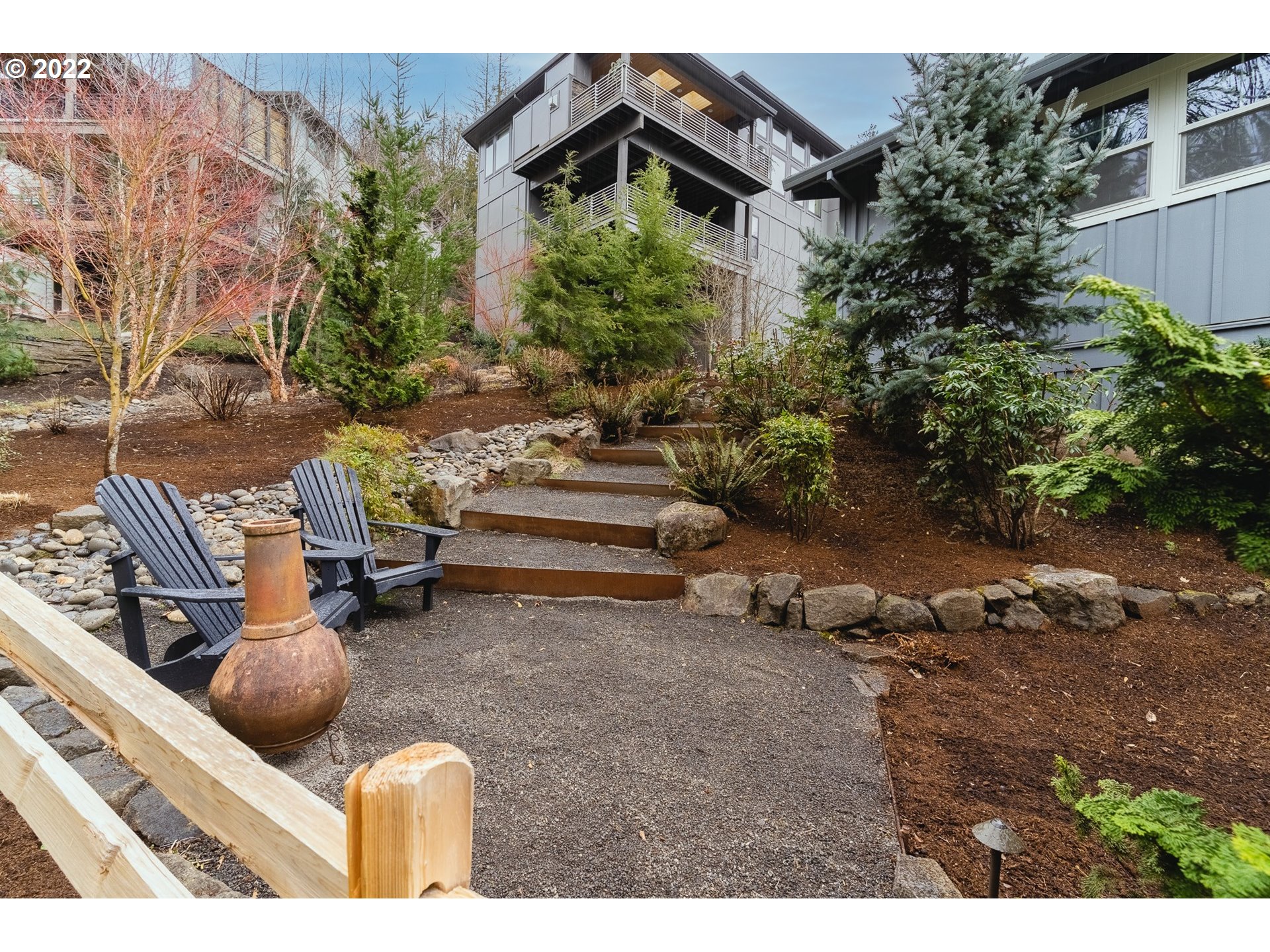 3620 Southwest 64th Place Portland, OR 97221 - Photo 29 of 32 a view of backyard with outdoor seating