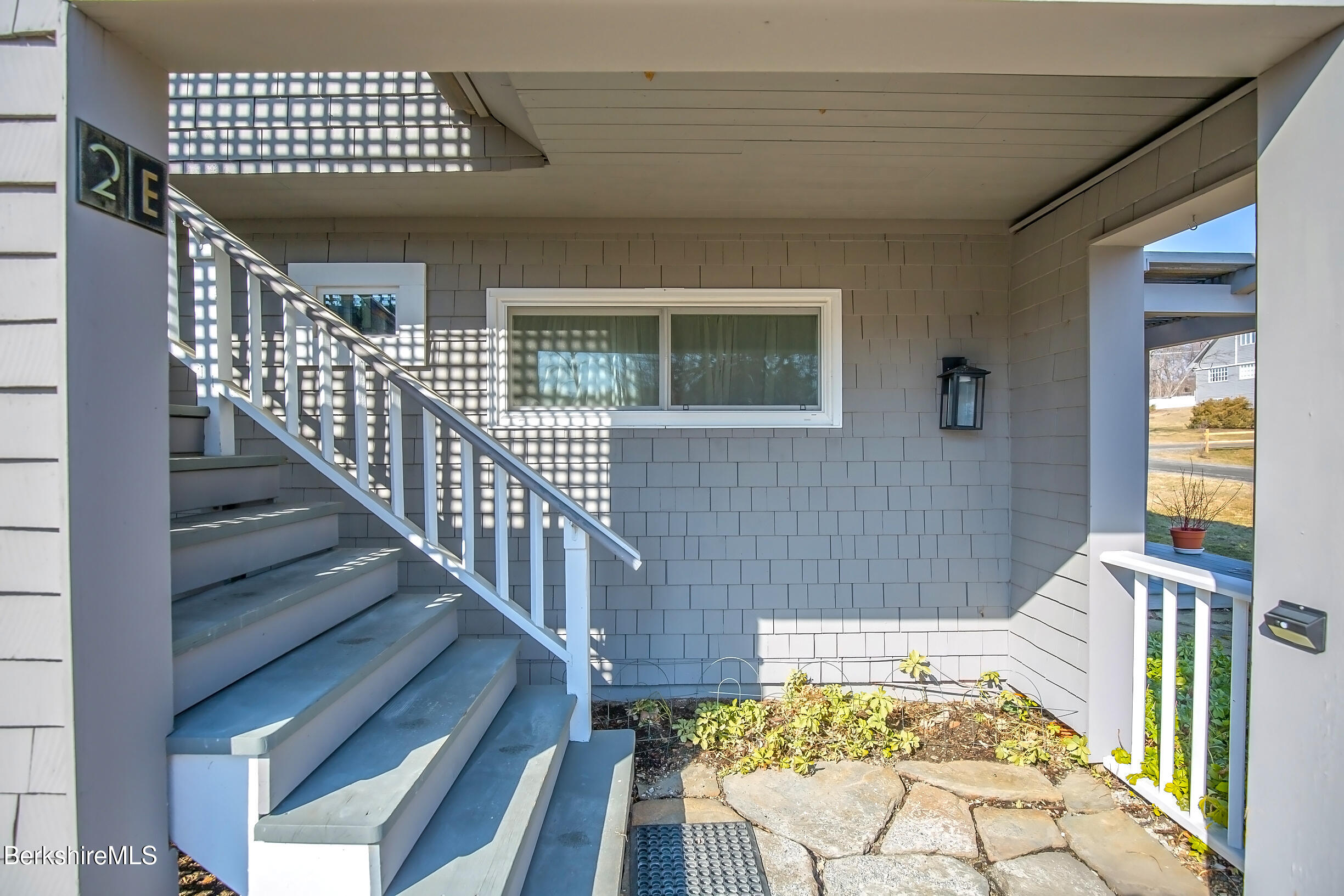 2 Wallace Road, Unit 2E Stockbridge, MA 01262 - Photo 13 of 50 a view of balcony with wooden floor