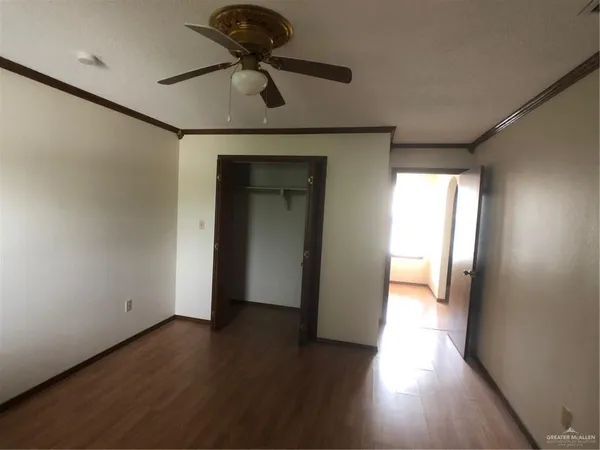 a view of a black and white gate