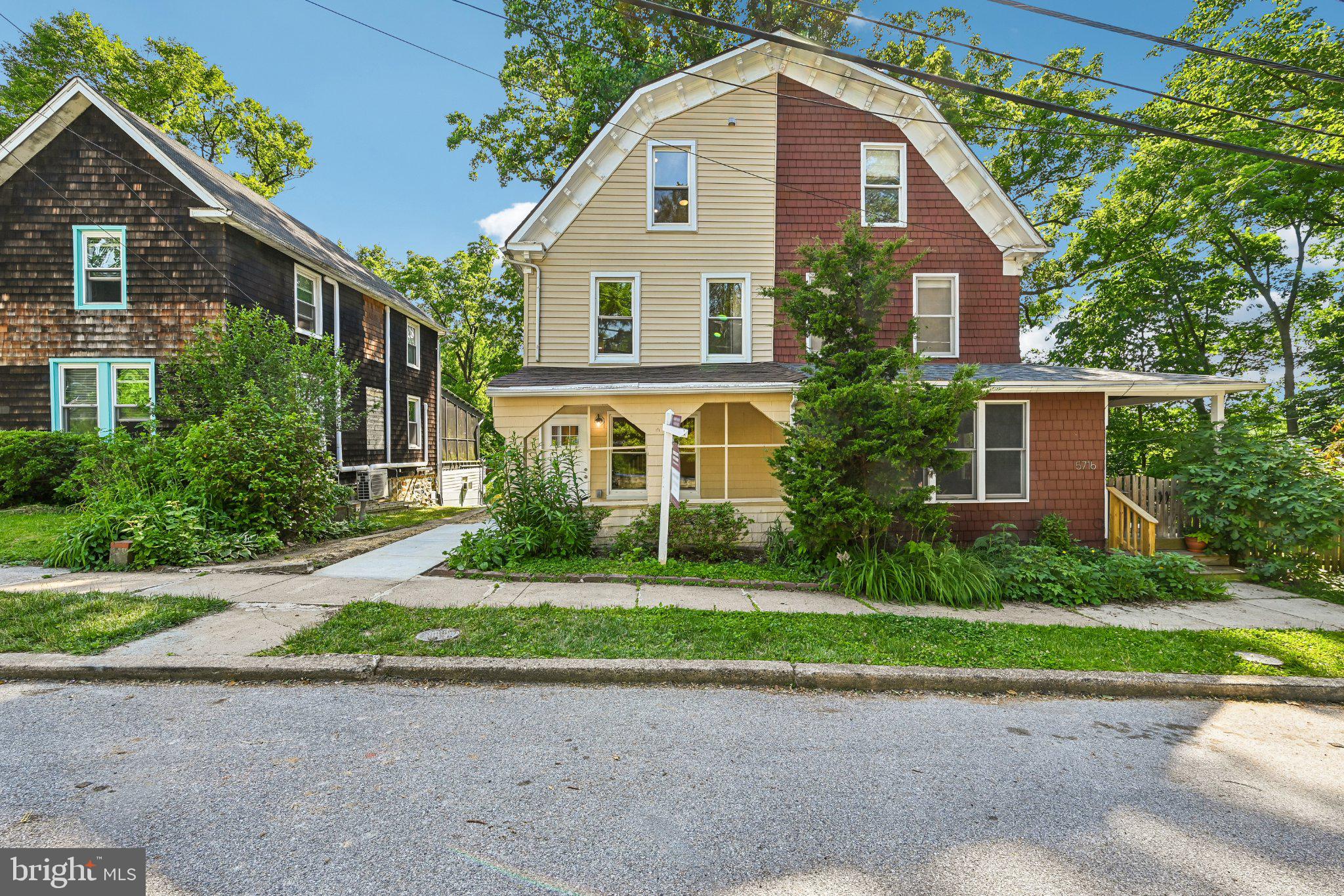 5714 Rusk Avenue Baltimore, MD 21215 - Photo 4 of 51 Charming duplex in a lush setting.