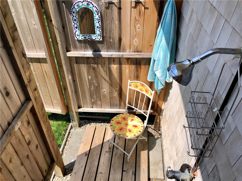 21 North Road Jamestown, RI 02835 - Photo 14 of 38 Who doesn't love an outdoor shower? Perfect for after beach, or anytime!