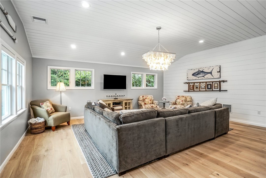 21 North Road Jamestown, RI 02835 - Photo 30 of 38 Amazing garage conversion in 2020, added this 20' x 21' family room.