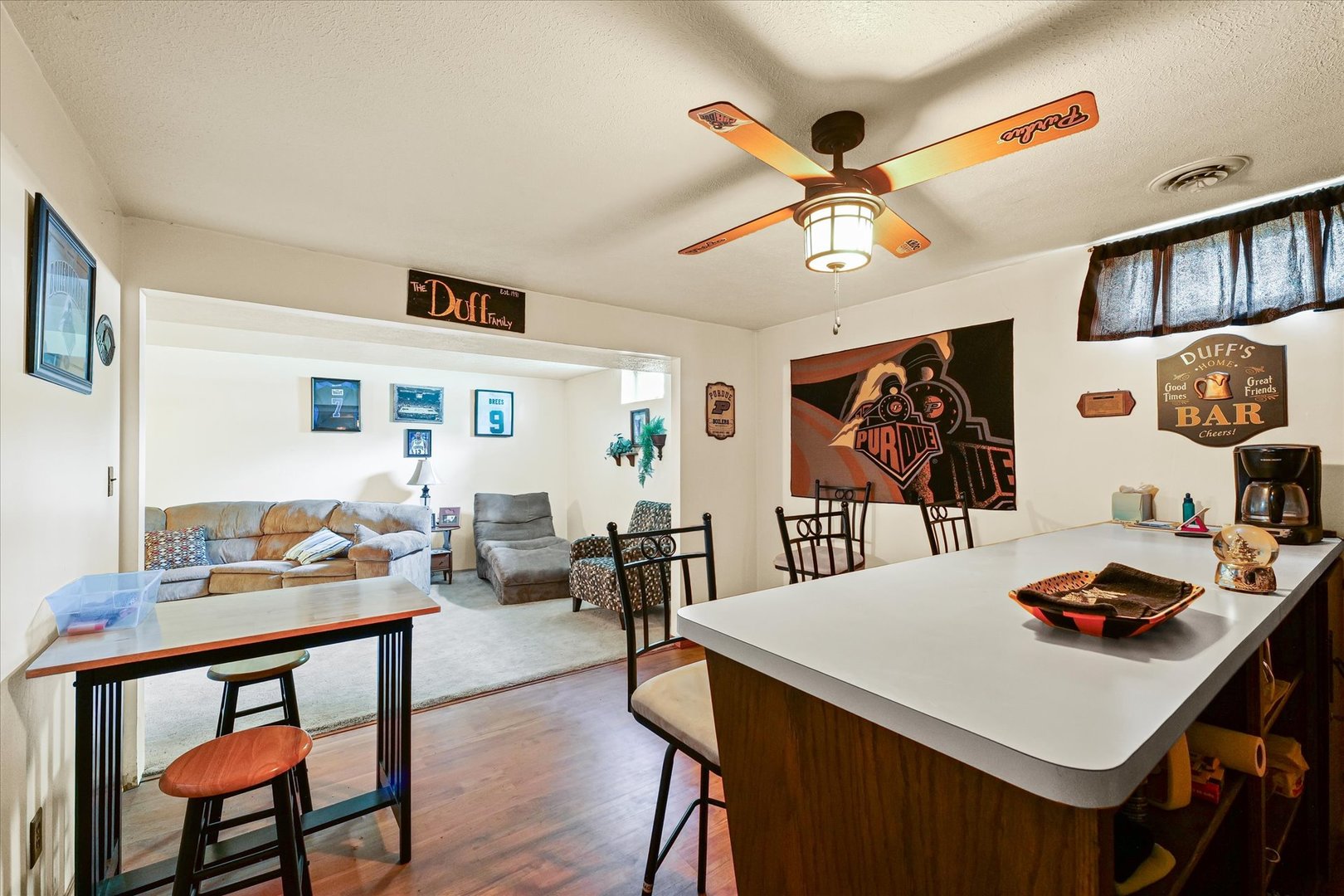 120 North Fredrick Street Rantoul, IL 61866 - Photo 33 of 46 a workspace with furniture and wooden floor
