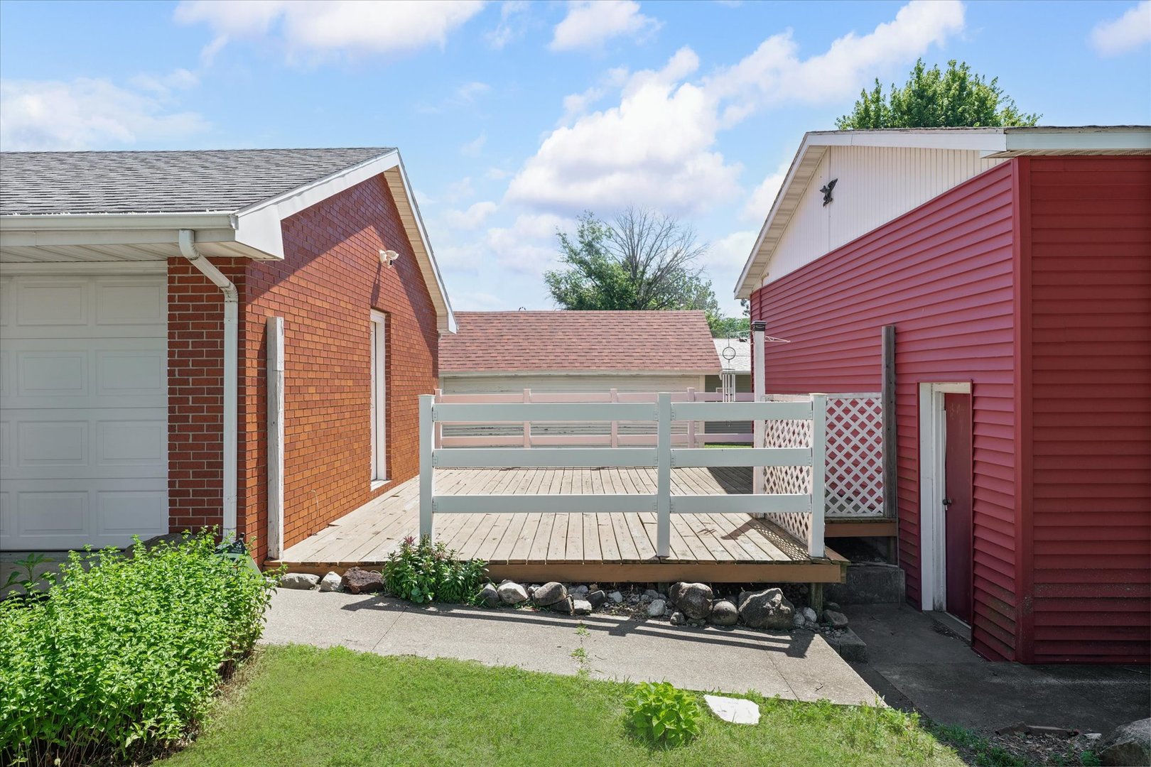 120 North Fredrick Street Rantoul, IL 61866 - Photo 45 of 46 a view of a house with a yard and furniture