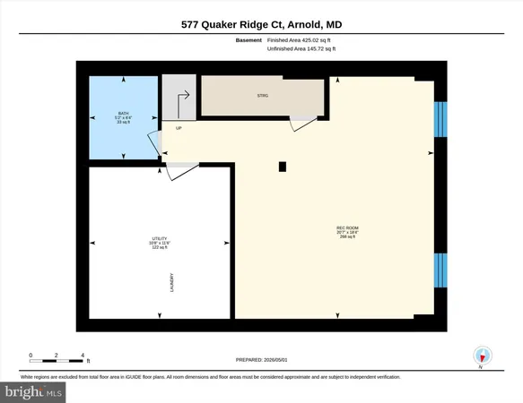 $425,000 | 577 Quaker Ridge Court, Arnold, MD 21012