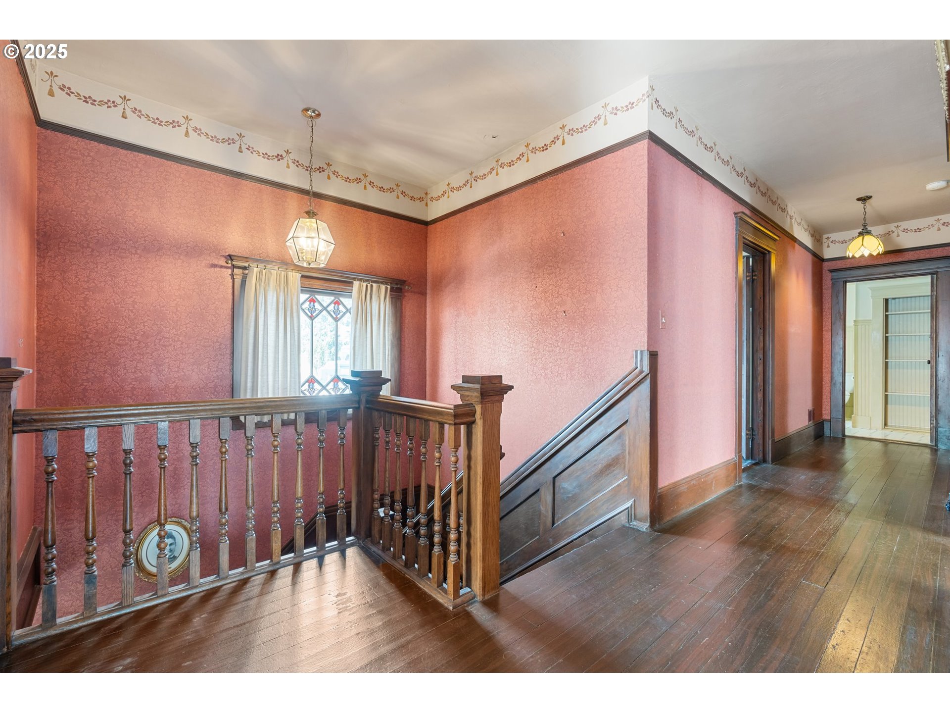 1110 D Street Vader, WA 98593 - Photo 17 of 45 a view of a hallway with wooden floor