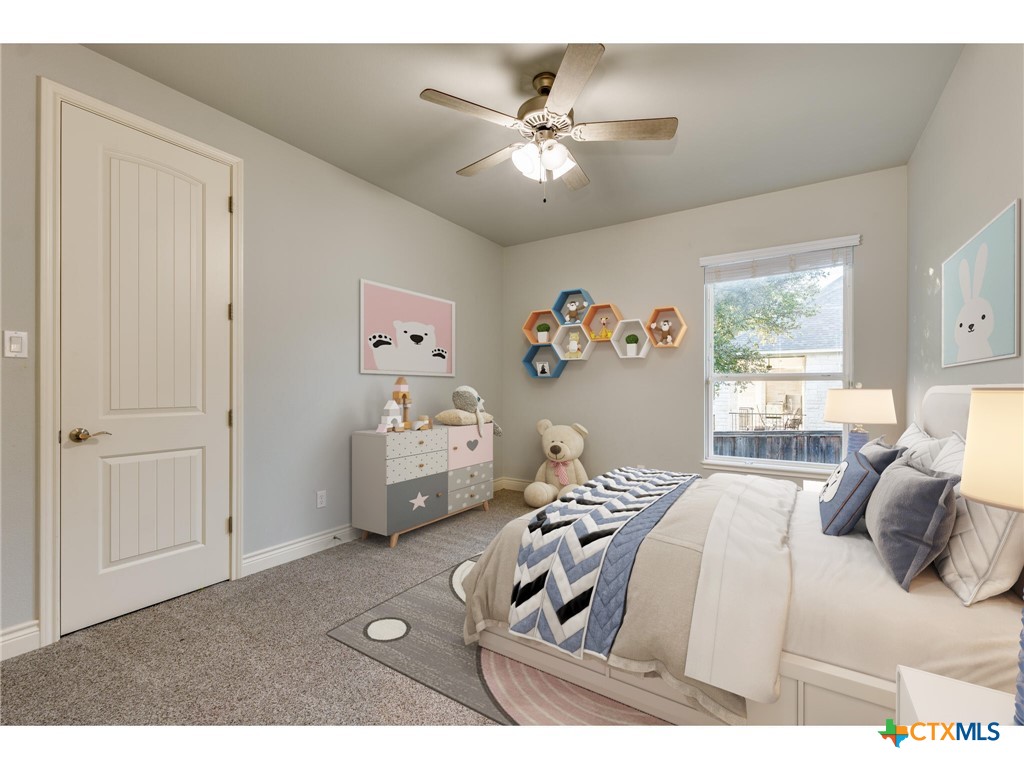 1729 Las Lomas Court Temple, TX 76502 - Photo 21 of 43 Bedroom 3 (Virtually Staged)
