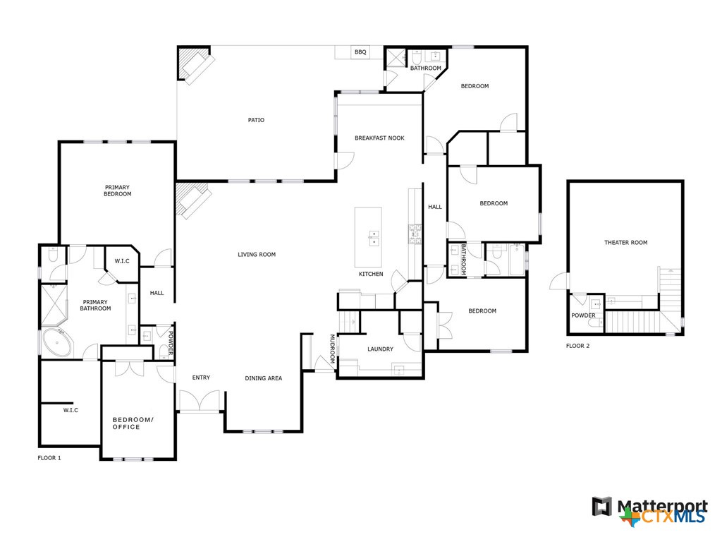 1729 Las Lomas Court Temple, TX 76502 - Photo 43 of 43 Floor plan overview for easy navigation