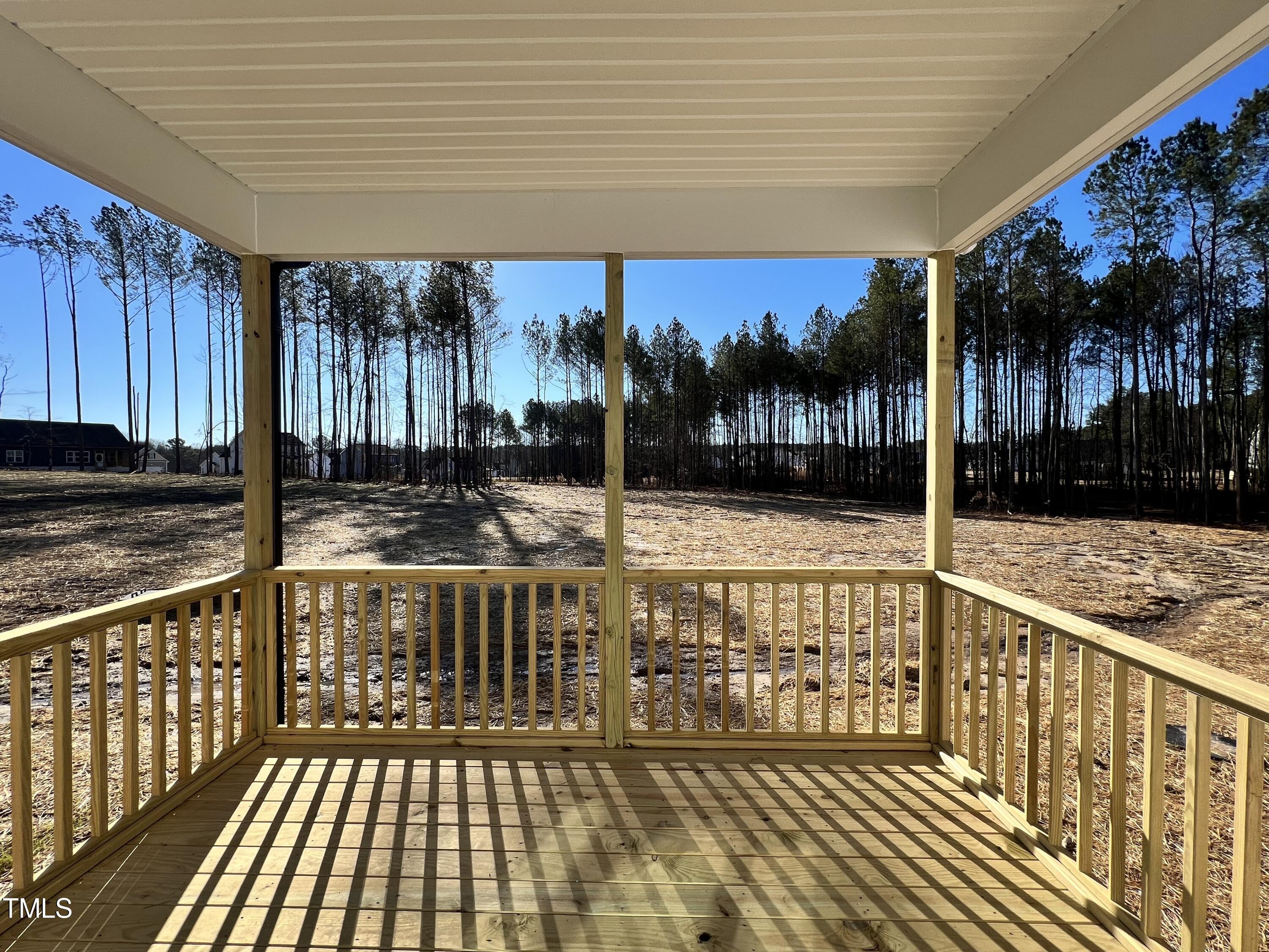 117 Isaac Lane Wendell, NC 27591 - Photo 13 of 16 a view of a porch with wooden floor