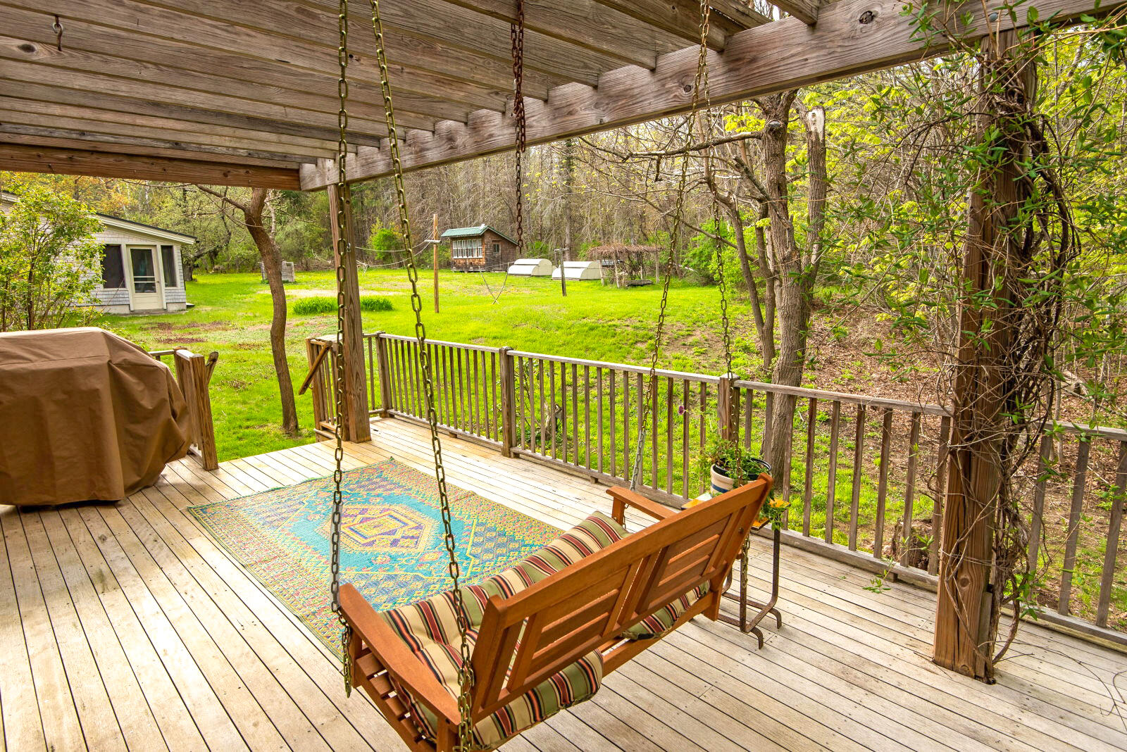120 North Bridgton Road Bridgton, ME 04009 - Photo 48 of 89 Back Deck & Grilling Area