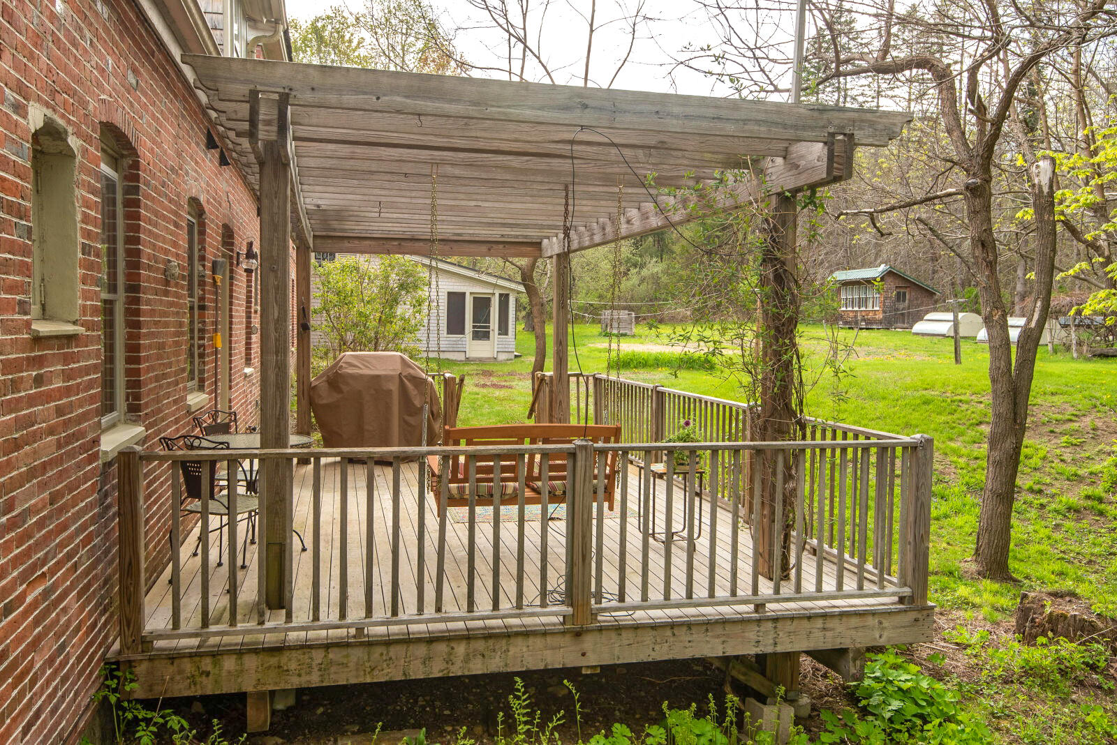120 North Bridgton Road Bridgton, ME 04009 - Photo 50 of 89 Back Deck & Grilling Area