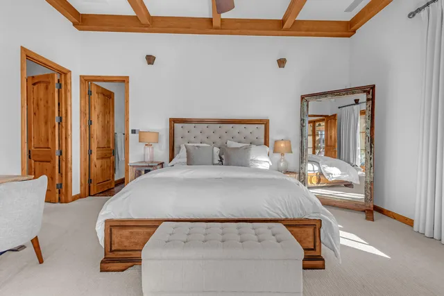 a view of porch with a door and balcony