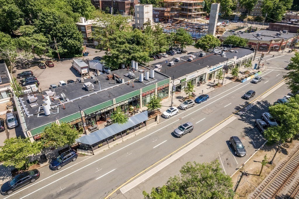 14 Warwick Road, Unit 1 Brookline, MA 02445 - Photo 25 of 29 an aerial view of a city