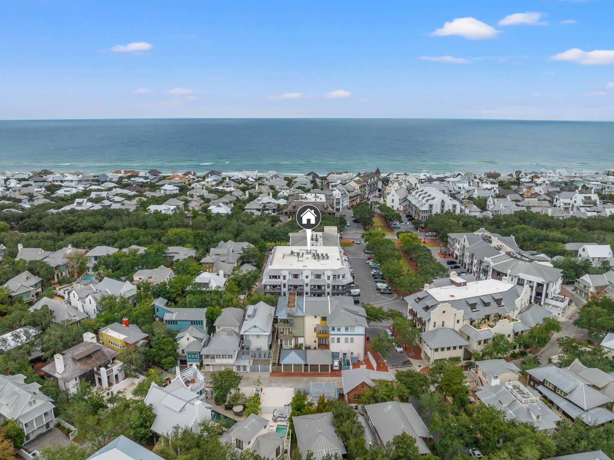 46 North Barrett Square, Unit 401 Inlet Beach, FL 32461 - Photo 25 of 34 an aerial view of multiple house