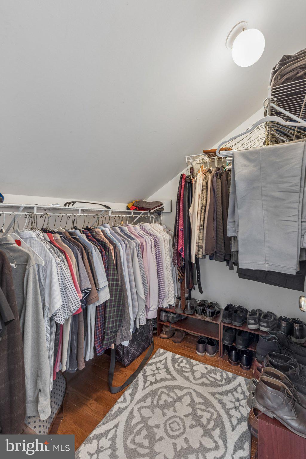 852 Independence Court Philadelphia, PA 19147 - Photo 31 of 31 a view of walk in closet with clothes and shoes