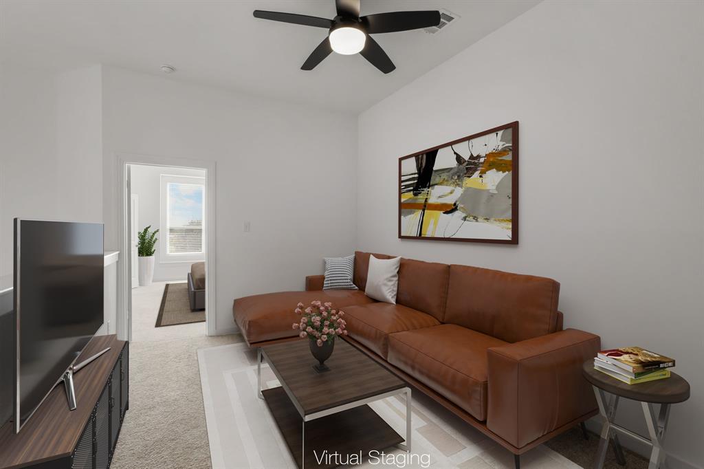 1143 Queensdown Way Forney, TX 75126 - Photo 25 of 40 loft being shown as private tv area