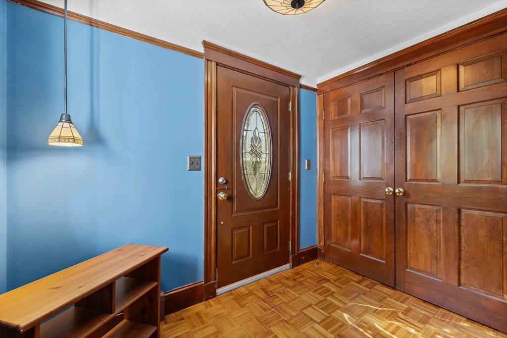 153 Ashcroft Road Medford, MA 02155 - Photo 30 of 39 a view of an entryway with wooden floor