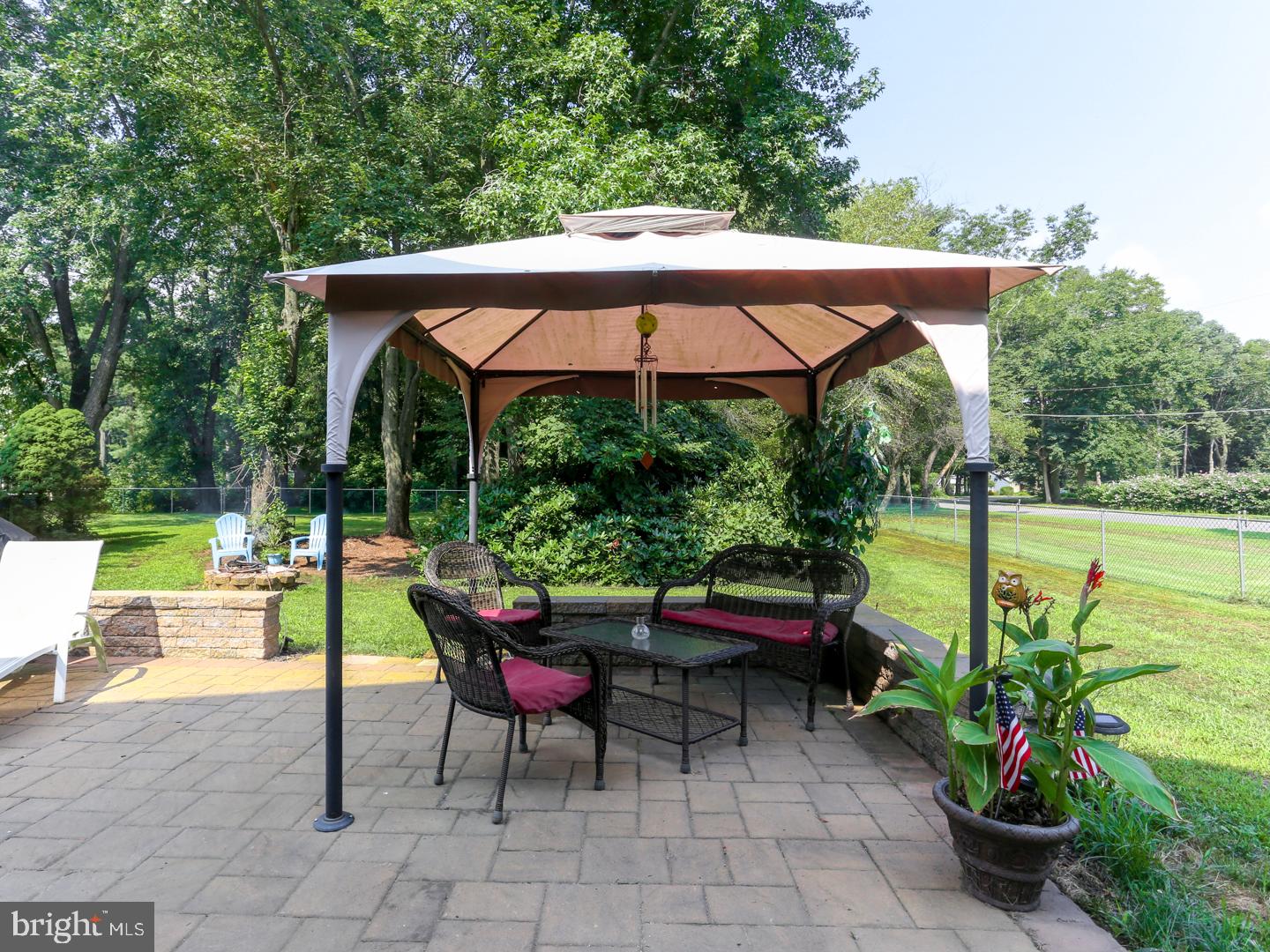 150 Orr Road Allentown, NJ 08501 - Photo 14 of 21 an outdoor sitting area with furniture and garden view