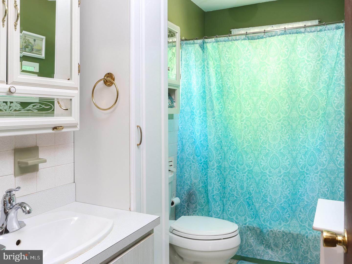 150 Orr Road Allentown, NJ 08501 - Photo 8 of 21 a bathroom with a sink and a mirror